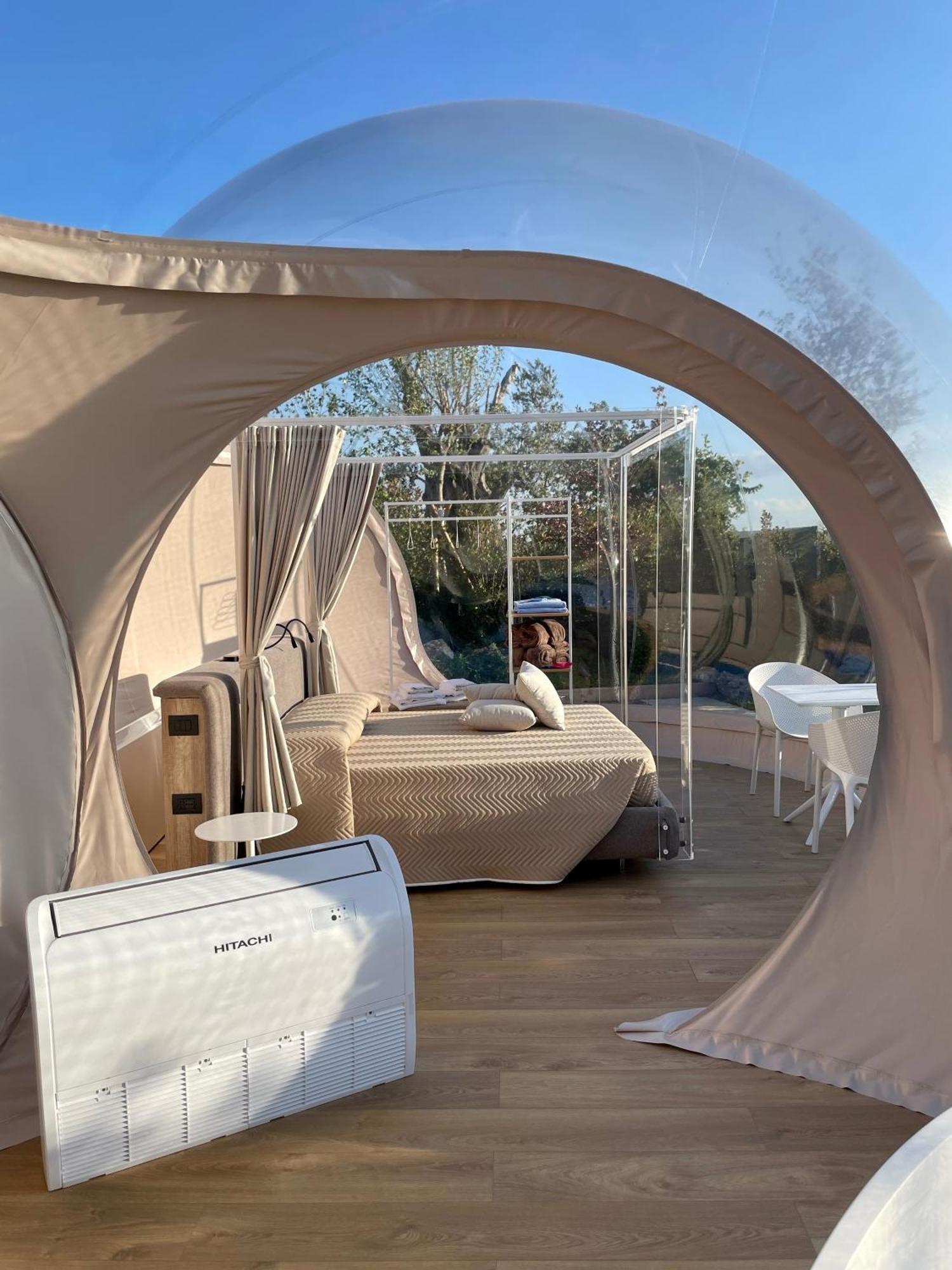 Tenuta Danesi - Camere - Appartamenti - Bubble Room มาเตรา ภายนอก รูปภาพ