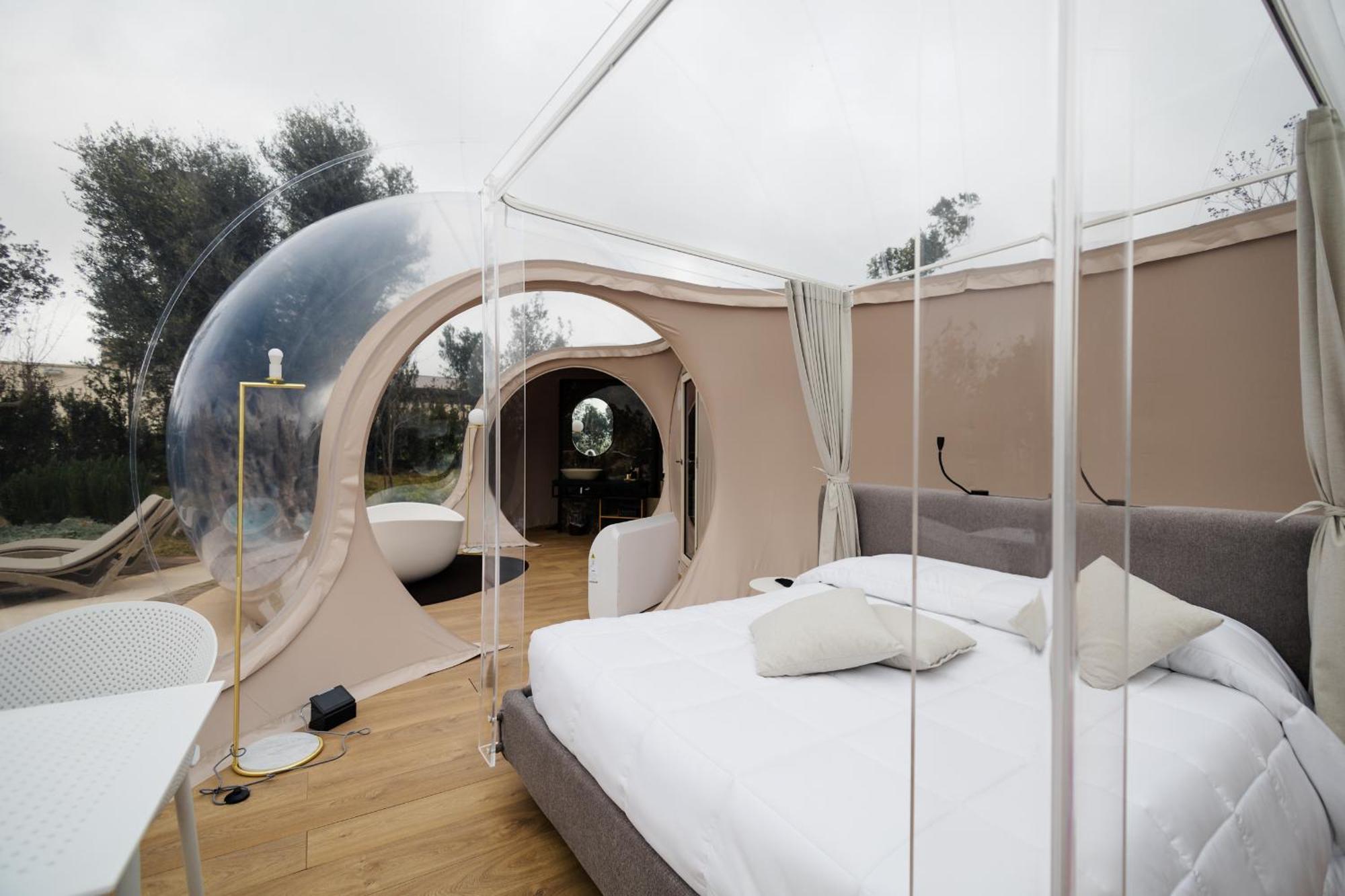 Tenuta Danesi - Camere - Appartamenti - Bubble Room มาเตรา ภายนอก รูปภาพ